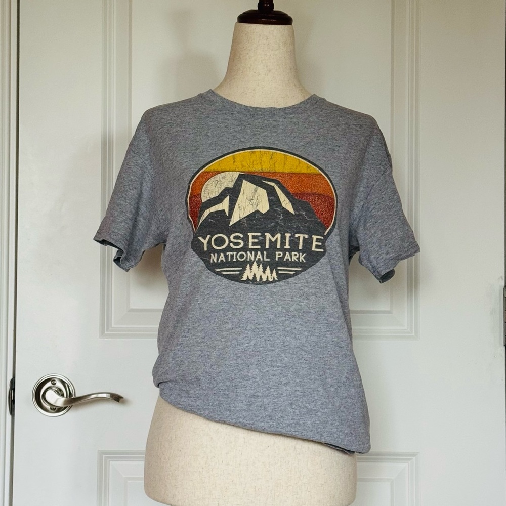 Delta Gray Yosemite Graphic Tee